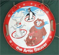 The Arctic Saucer (sledding type) from 1950