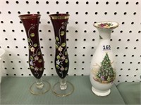 Royal Albert Christmas Magic Bud Vase