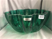 Villeroy & Bosch Large Green Glass Bowl