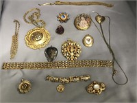 Gold Tone Jewellery Assortment