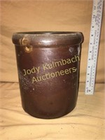 Antique brown crock