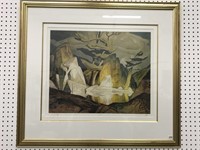 "Rock Pool" Framed Print by A. J. Casson