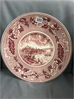 Transfer Ware Serving Plate