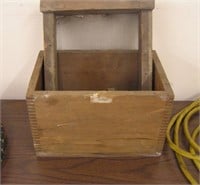 Cool Old Wood Box With Sifter Of Some Sort