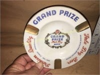 Vintage Grand Prize beer ashtray