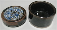 Hand Decorated TAKAHASHI Stoneware Bowl