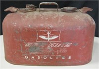 Vintage Sea King 6 Gallon Gas Can