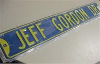 Jeff Gordon Drive Sign 36"x6"
