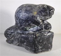 Canadian Beaver sculpture by The Wolf
