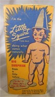 New old stock!  Mid-century "Little Squirt"