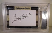 Certified Autograph of the great Betty White