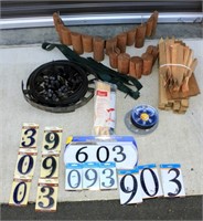 Misc Yard Lot Tree Edging Stakes House Numbers