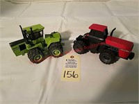 Ertl Steiger Panther 4wd Tractor die cast and Case