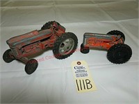 Vintage Hubley WF and Hubley NF Tractors