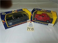Die-cast Replicas 1934 Ford Coupe and 1949 Mercury