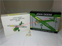 John Deere JD93 Airplane and Vintage JD Airplane