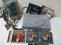 SONY PS1 PLAYSTATION ONE PACKAGE w/New Controller