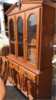 Broyhill - Vintage Oak China Cabinet