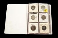 25- Collection of Seated Liberty quarter dollars: