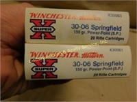40 rds Winchester Super X 30-06 Springfield