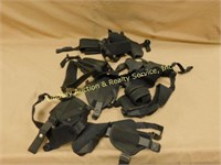 4 - nylon Uncle Mikes holsters - 4 shoulder &