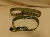 2 - nylon military web belts
