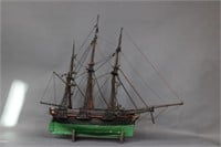 Fully rigged Antique ship model