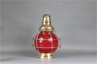 Solid Brass Ship’s Distress Lantern