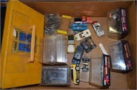 Mixed HO Slot Car & TCR Parts Lot + Empty Boxes