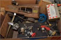 Mixed Gas Powered Model Engines & Parts Lot