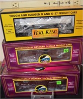 4pc MTH Rolling Stock in Box-O Scale