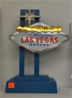 Vtg Welcome to Las Vegas Light-Up Sign