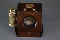 Antique Yacht Binnacle Compass