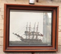 19th Century Ship’s Shadow Box