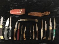 Quantity of Vintage Pocket Knives