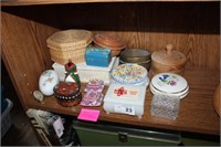 HUGE LOT - TRINKET BOXES