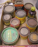 Lot Of Vintage Advertising Cans