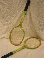 Vintage Traveler Wood Tennis Rackets