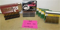 AMMO (A68) CARTRIDGES 223 CAL FMJ 120 ROUNDS