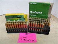 AMMO (A47) CARTRIDGES 280 CAL 57 ROUNDS