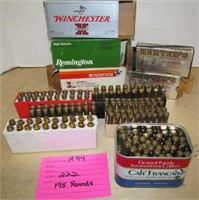 AMMO (A44) MIXED CARTRIDGES 222 195 ROUNDS
