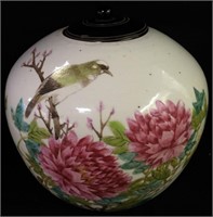 Oriental Porcelain Handpainted Jar