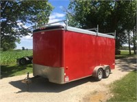2012 Forest River 16.5 Foot Enclosed Trailer