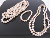 Group of Multicolor Pearl Jewelry