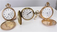 Lot of Three Antique Pocket Watches