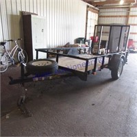 2 wheel trailer - drop gate