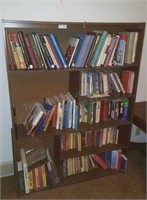 Bookcase with contents