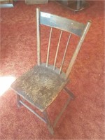 Spindle back child's chair