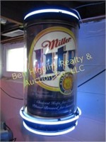 Miller Lite Revolving Neon Light