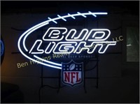 Bud Light Neon NFL Light